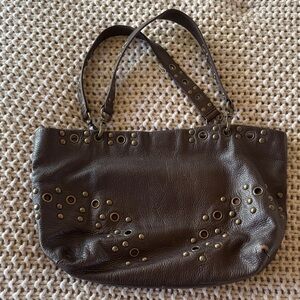 Hobo brown studded purse